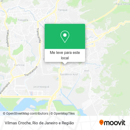 Vilmas Croche mapa