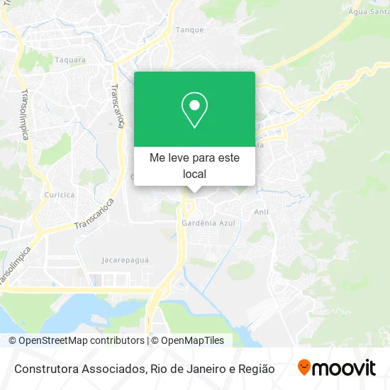 Construtora Associados mapa