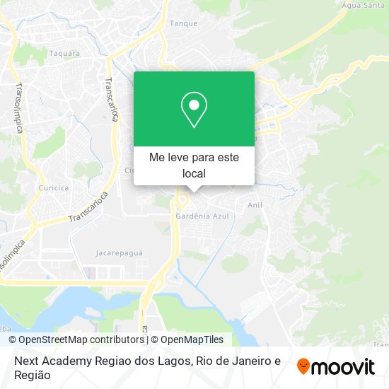 Next Academy Regiao dos Lagos mapa