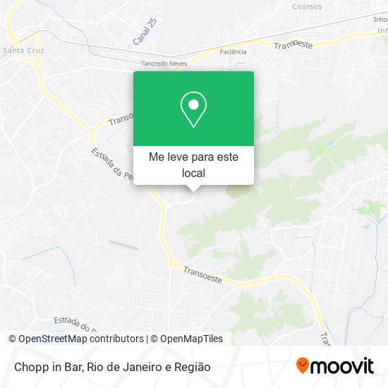 Chopp in Bar mapa