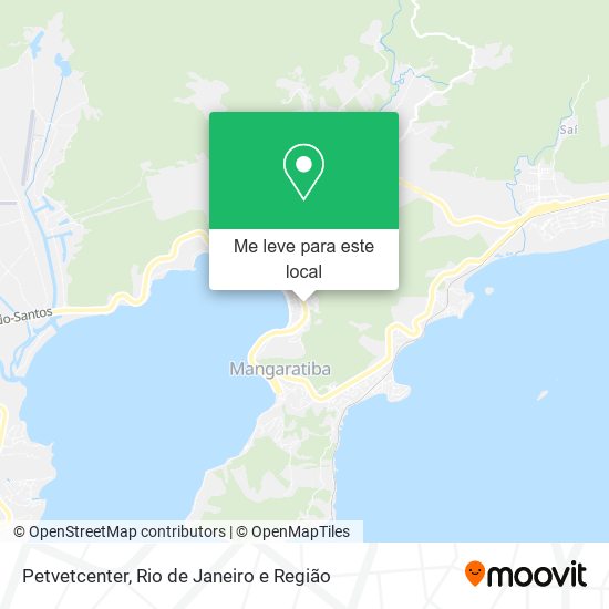 Petvetcenter mapa