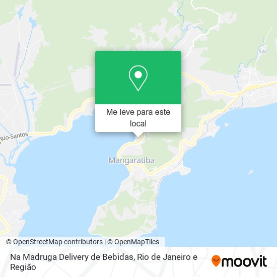 Na Madruga Delivery de Bebidas mapa