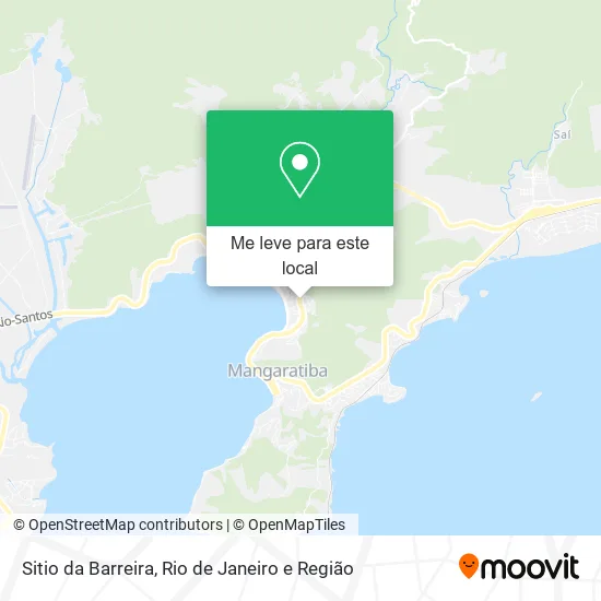 Sitio da Barreira mapa