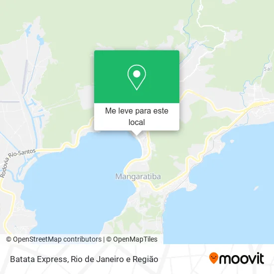 Batata Express mapa