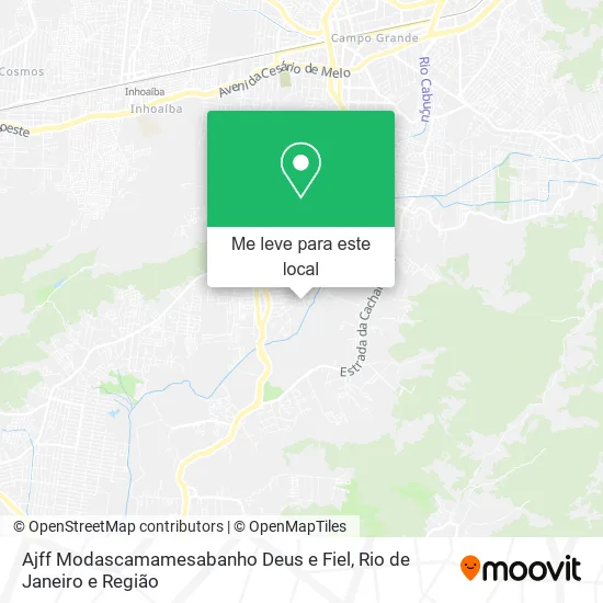 Ajff Modascamamesabanho Deus e Fiel mapa