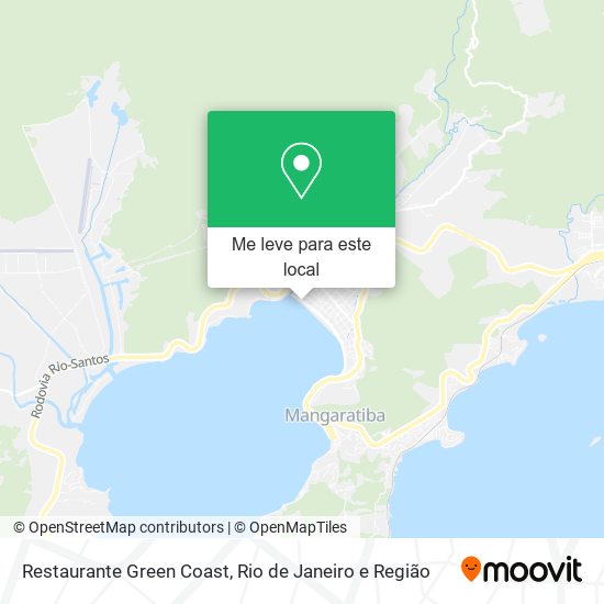 Restaurante Green Coast mapa