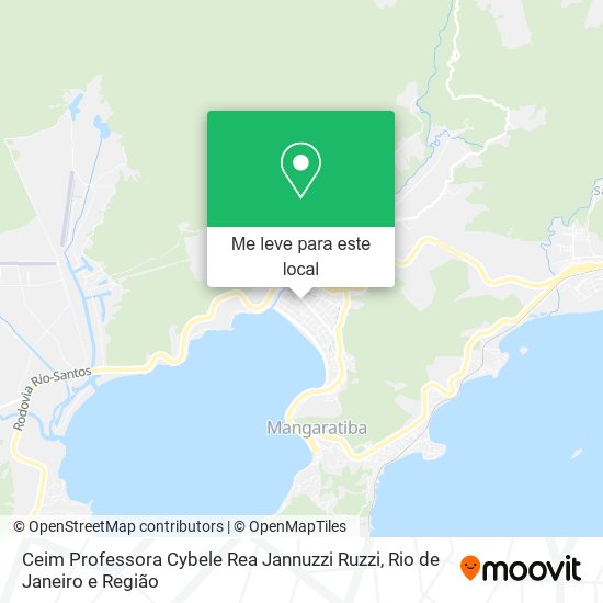Ceim Professora Cybele Rea Jannuzzi Ruzzi mapa
