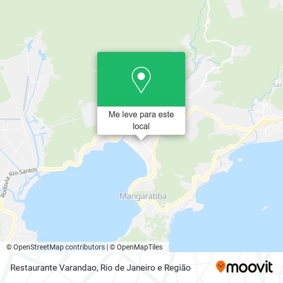 Restaurante Varandao mapa