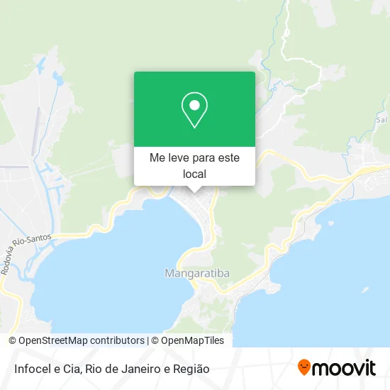 Infocel e Cia mapa