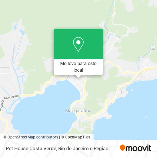 Pet House Costa Verde mapa