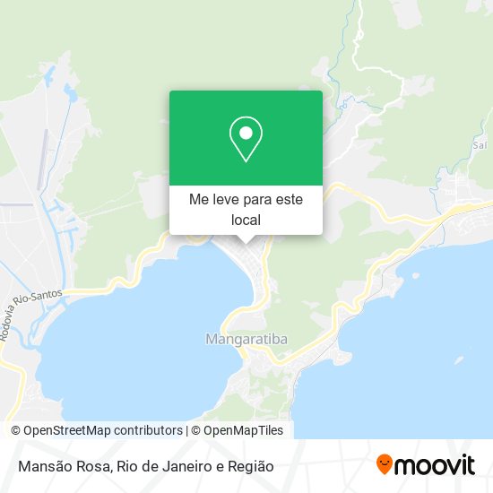 Mansão Rosa mapa