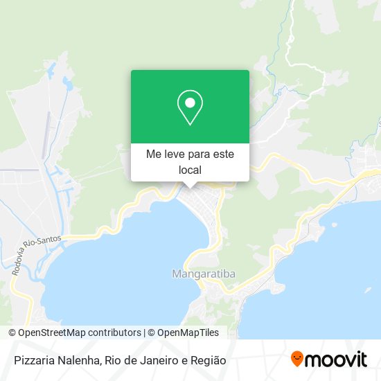 Pizzaria Nalenha mapa