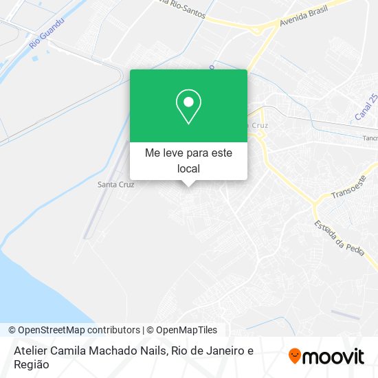 Atelier Camila Machado Nails mapa