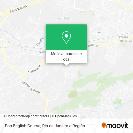 Pop English Course mapa