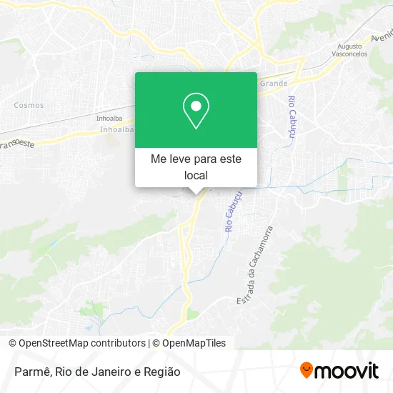 Parmê mapa