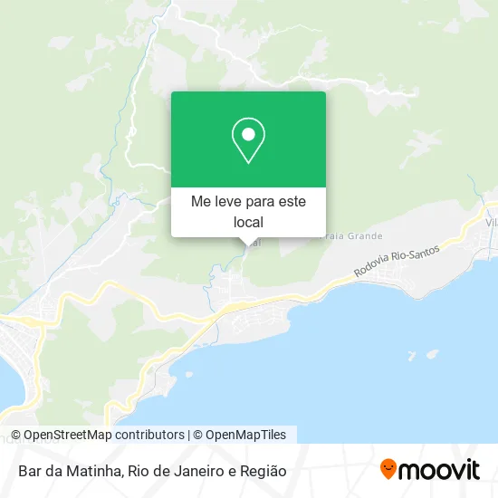 Bar da Matinha mapa