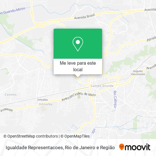 Igualdade Representacoes mapa