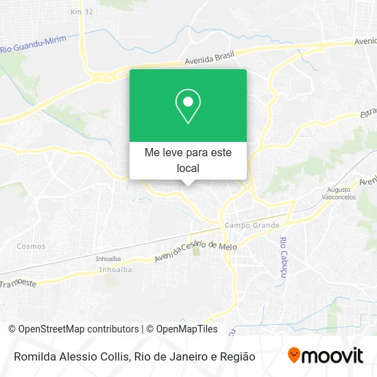 Romilda Alessio Collis mapa