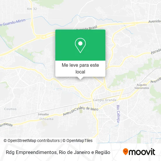 Rdg Empreendimentos mapa