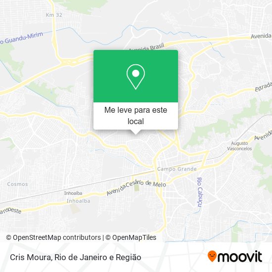 Cris Moura mapa