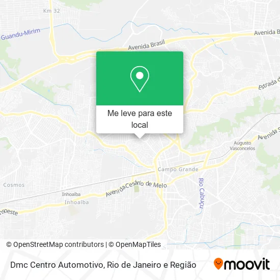 Dmc Centro Automotivo mapa