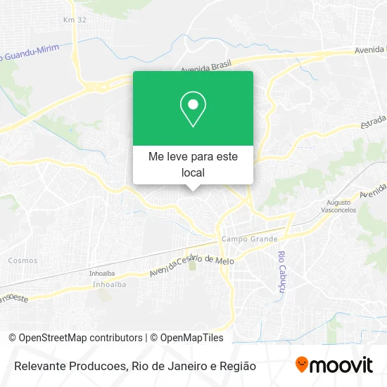 Relevante Producoes mapa