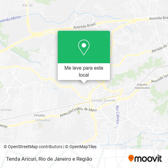 Tenda Aricuri mapa