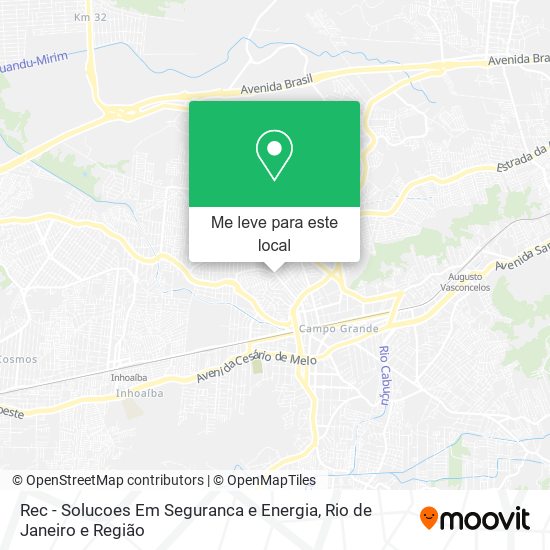 Rec - Solucoes Em Seguranca e Energia mapa
