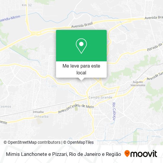 Mimis Lanchonete e Pizzari mapa