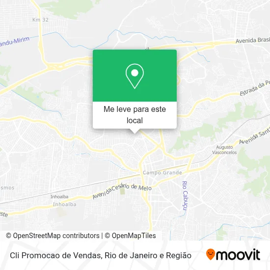 Cli Promocao de Vendas mapa