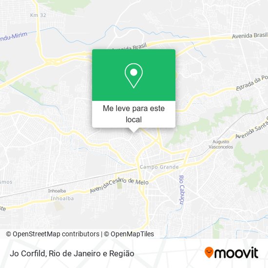 Jo Corfild mapa