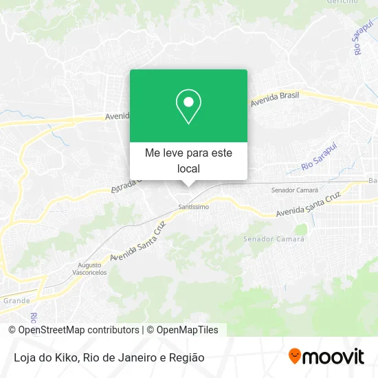 Loja do Kiko mapa