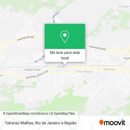 Tubarao Malhas mapa