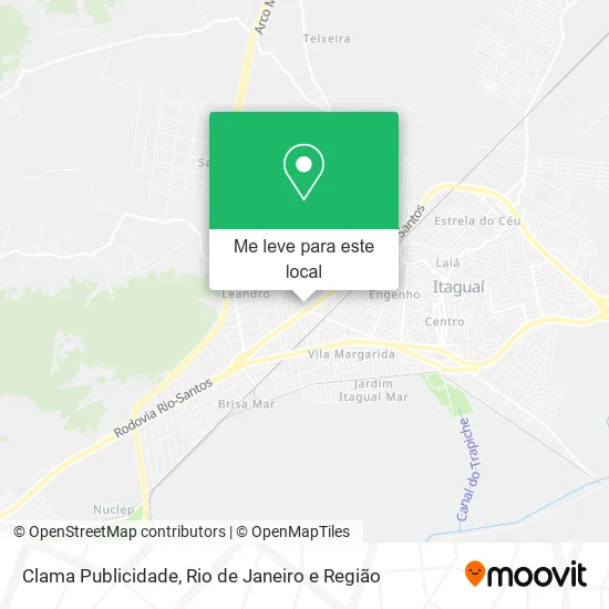 Clama Publicidade mapa