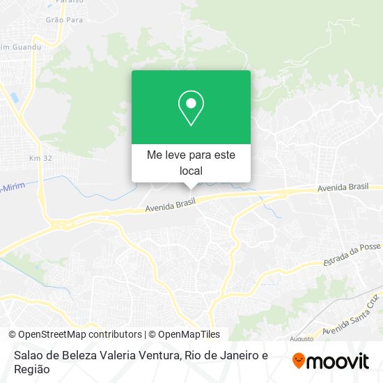 Salao de Beleza Valeria Ventura mapa