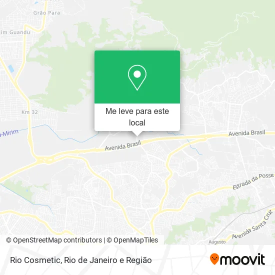 Rio Cosmetic mapa