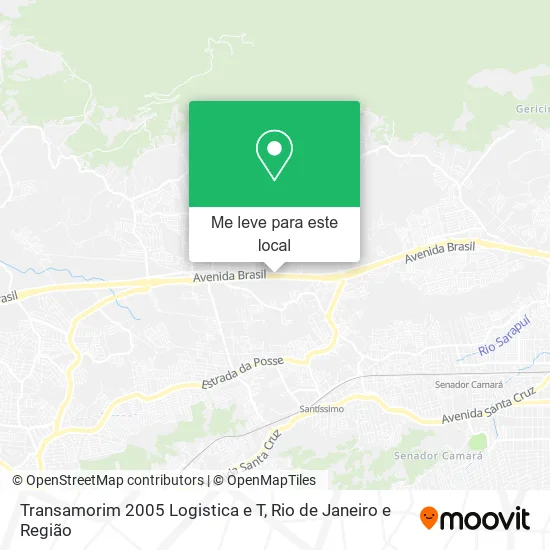 Transamorim 2005 Logistica e T mapa