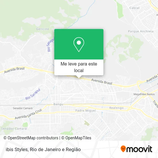 ibis Styles mapa