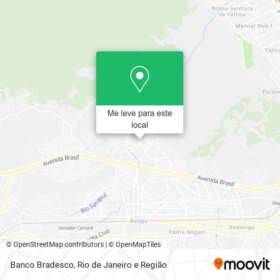 Banco Bradesco mapa