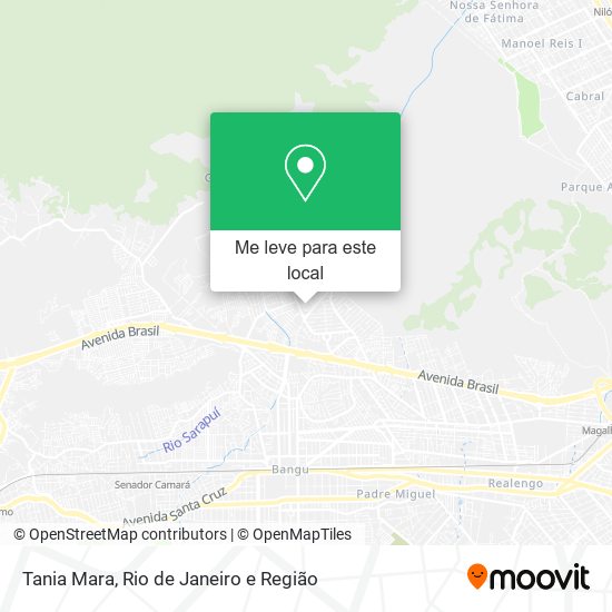 Tania Mara mapa