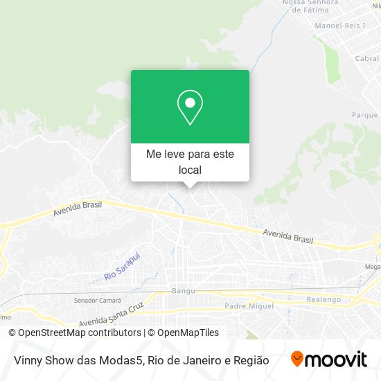 Vinny Show das Modas5 mapa