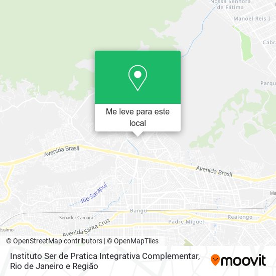 Instituto Ser de Pratica Integrativa Complementar mapa