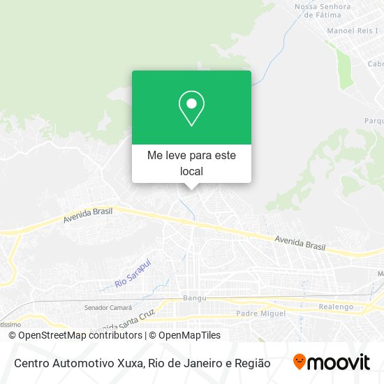 Centro Automotivo Xuxa mapa