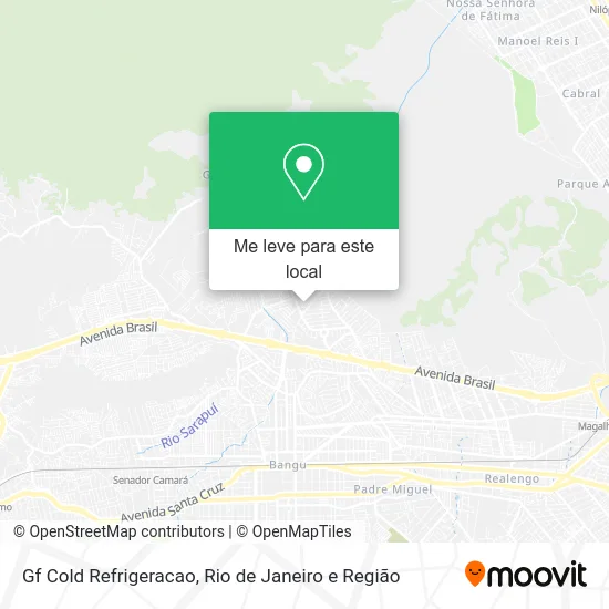 Gf Cold Refrigeracao mapa