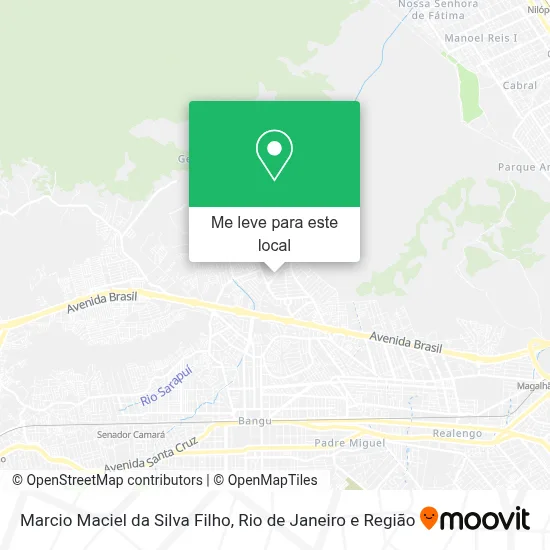 Marcio Maciel da Silva Filho mapa