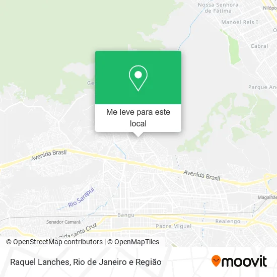 Raquel Lanches mapa