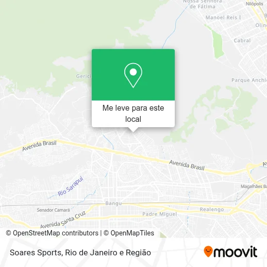 Soares Sports mapa