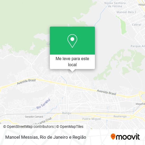 Manoel Messias mapa