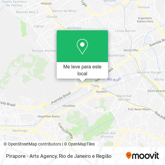 Pirapore - Arts Agency mapa