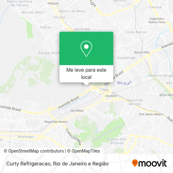 Curty Refrigeracao mapa